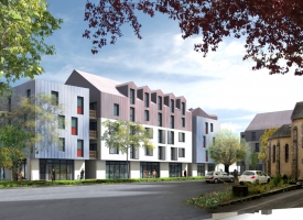 60 logements, « Ilôt Saint – Géraud » à AURILLAC